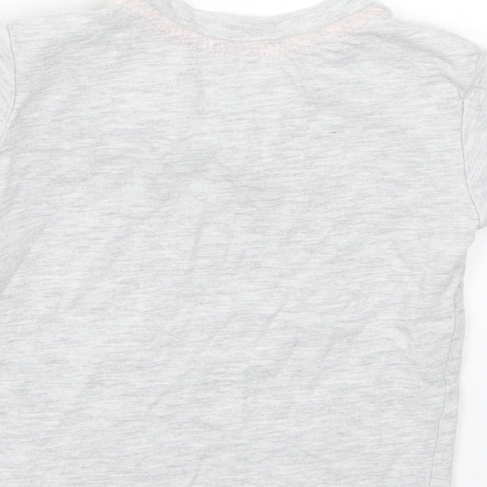 Brand and care label for Primark Baby Grey Basic T-Shirt, size 3-6, Months - I'm Kind of a Big Deal