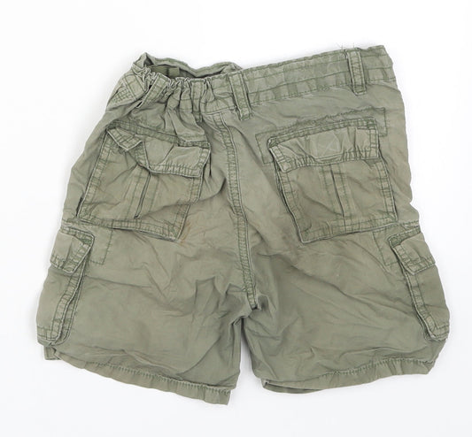 TU Boys Green Cargo Shorts Size 5 Years