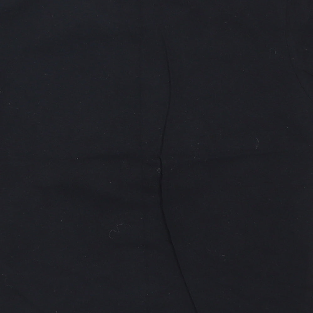 Gildan Boys Black Basic T-Shirt Size 5-6 Years - Gurkey