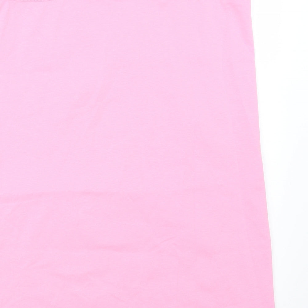 Womens UK Size M Disney Pink Camisole T-Shirt