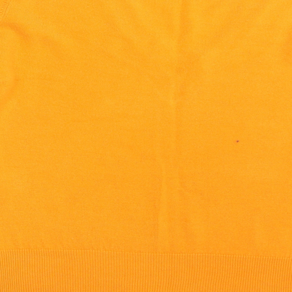 Womens UK Size XS NEXT Orange Pullover Jumper
