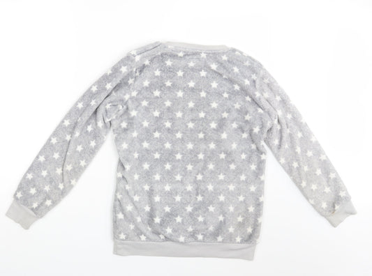 YD Girls Grey Polka Dot Pullover Jumper Size 12-13 Years - Goodnight