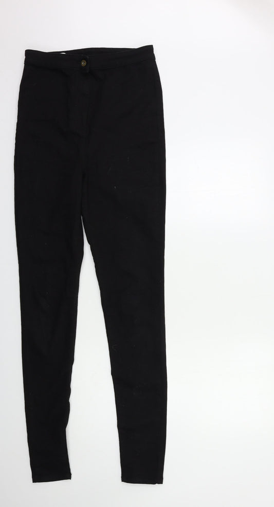 Collusion Womens Black Denim Skinny Jeans Size 30 in L28 in