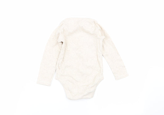 Nutmeg Boys Beige Babygrow One-Piece Size 12-18 Months