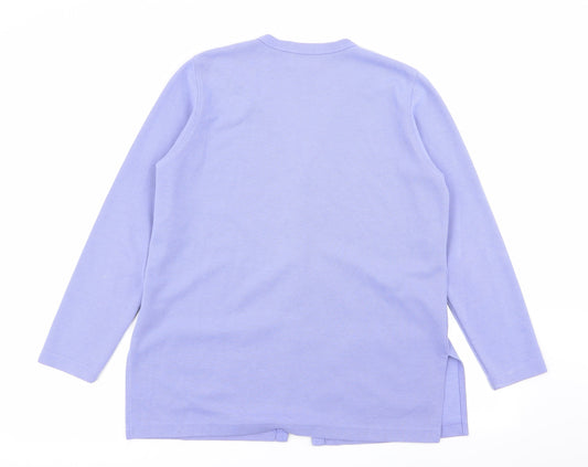 Womens UK Size 10 tigi Blue Cardigan Jumper