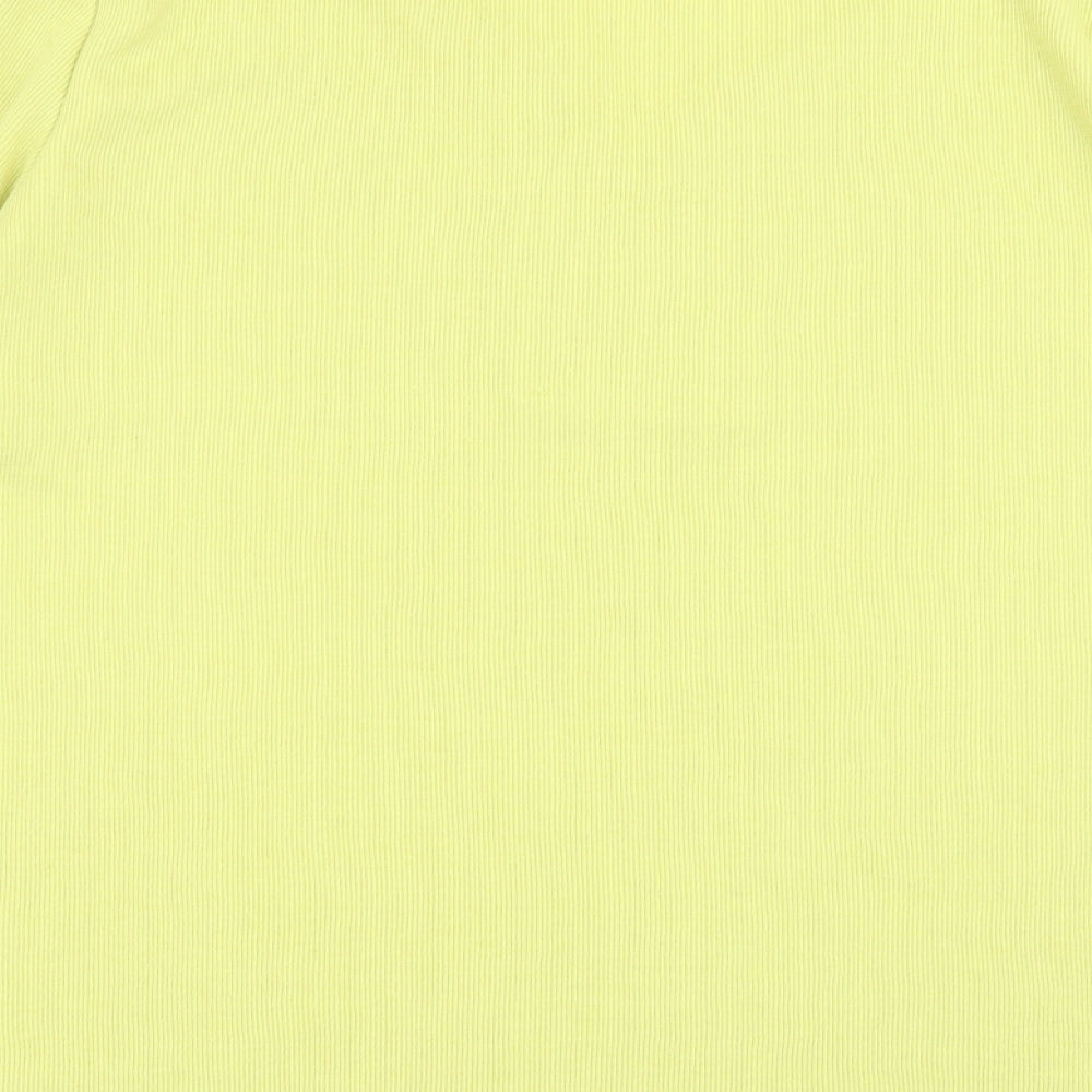 Womens UK Size 18 love tees Green Basic T-Shirt