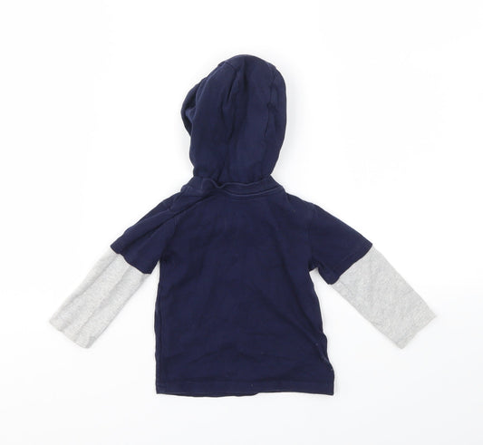 George Boys Blue Pullover Jumper Size 3-6 Months