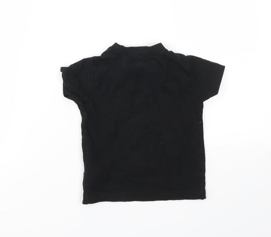 NEXT Girls Black Basic T-Shirt Size 6-9 Months