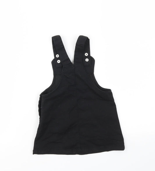 H&M Girls Black Fit & Flare Size 6-9 Months