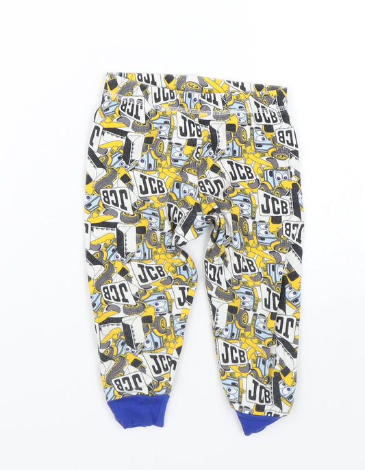 George Baby Yellow Cami Pyjama Pants Size 12-18 Months - JCB