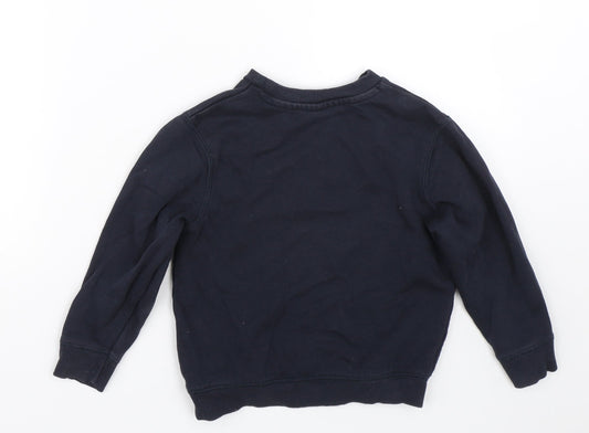 TU Boys Blue Pullover Sweatshirt Size 4 Years