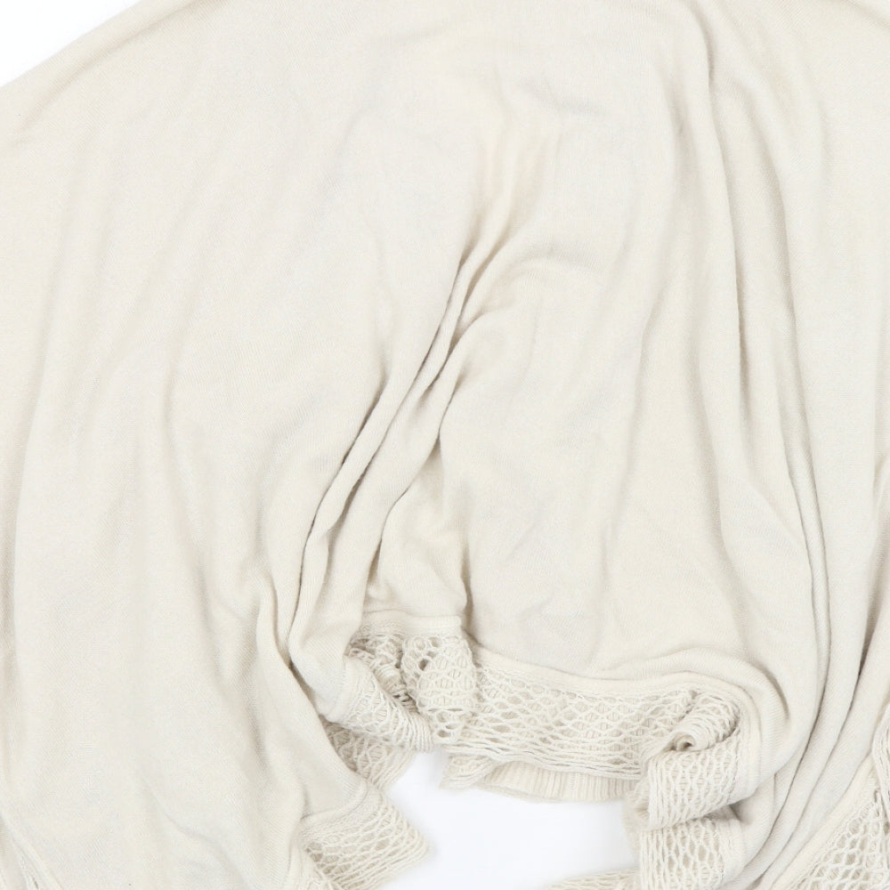 Womens UK Size One Size Matalan Beige Shrug Jumper