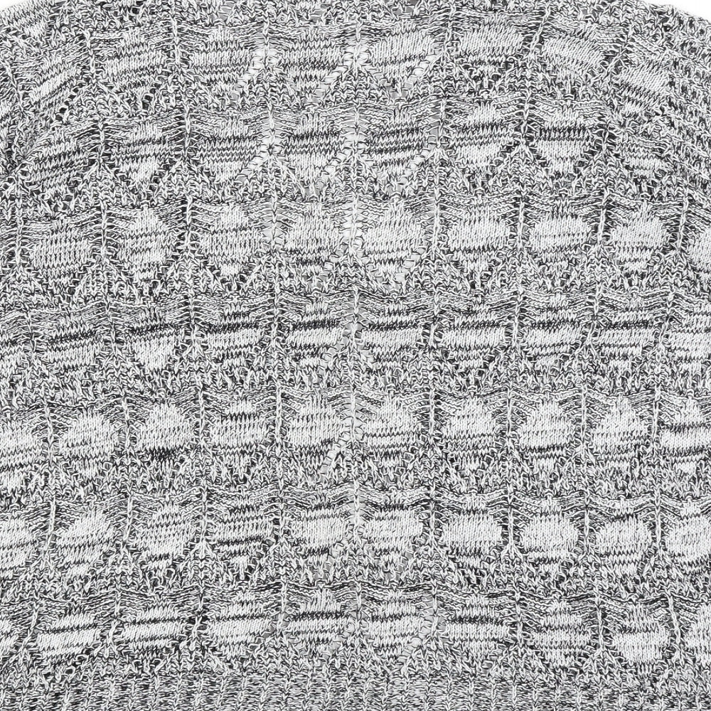Womens UK Size L Pulse Grey Cardigan Jumper