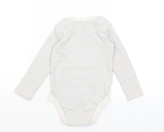 TU Baby Green Striped Romper One-Piece Size 18-24 Months