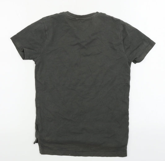 NEXT Boys Grey Basic T-Shirt Size 10 Years