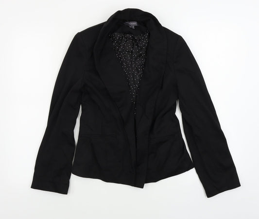 Primark Womens Black Jacket Blazer Size 8