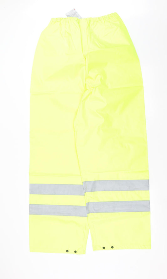 royal gold Mens Yellow Trousers Size 28 in L30 in - Hi vis