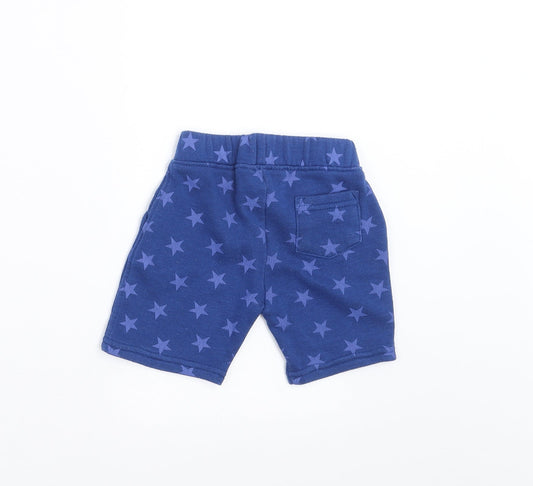 Primark Boys Blue Geometric Trousers Size 12-18 Months - star pattern shorts
