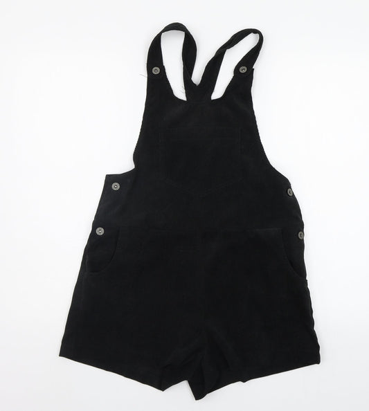 Womens UK Size 10 QED London One-Piece Black Jumpsuit
