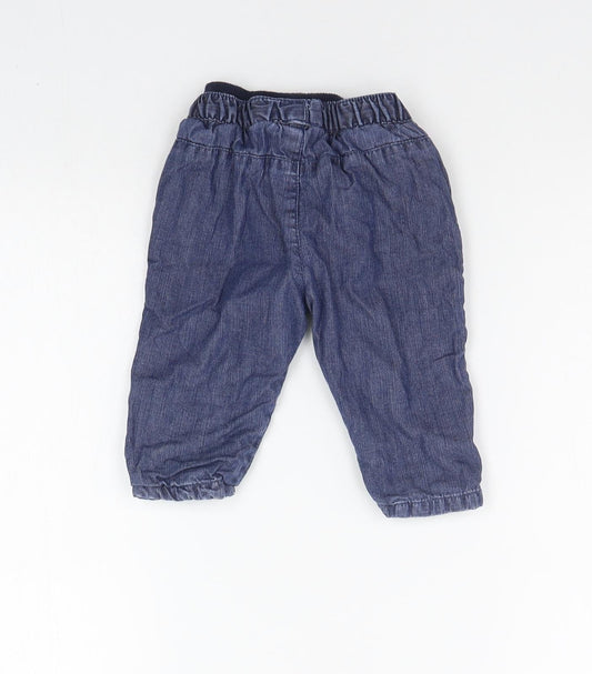 Mothercare Baby Blue Jogger Jeans Size 3-6 Months