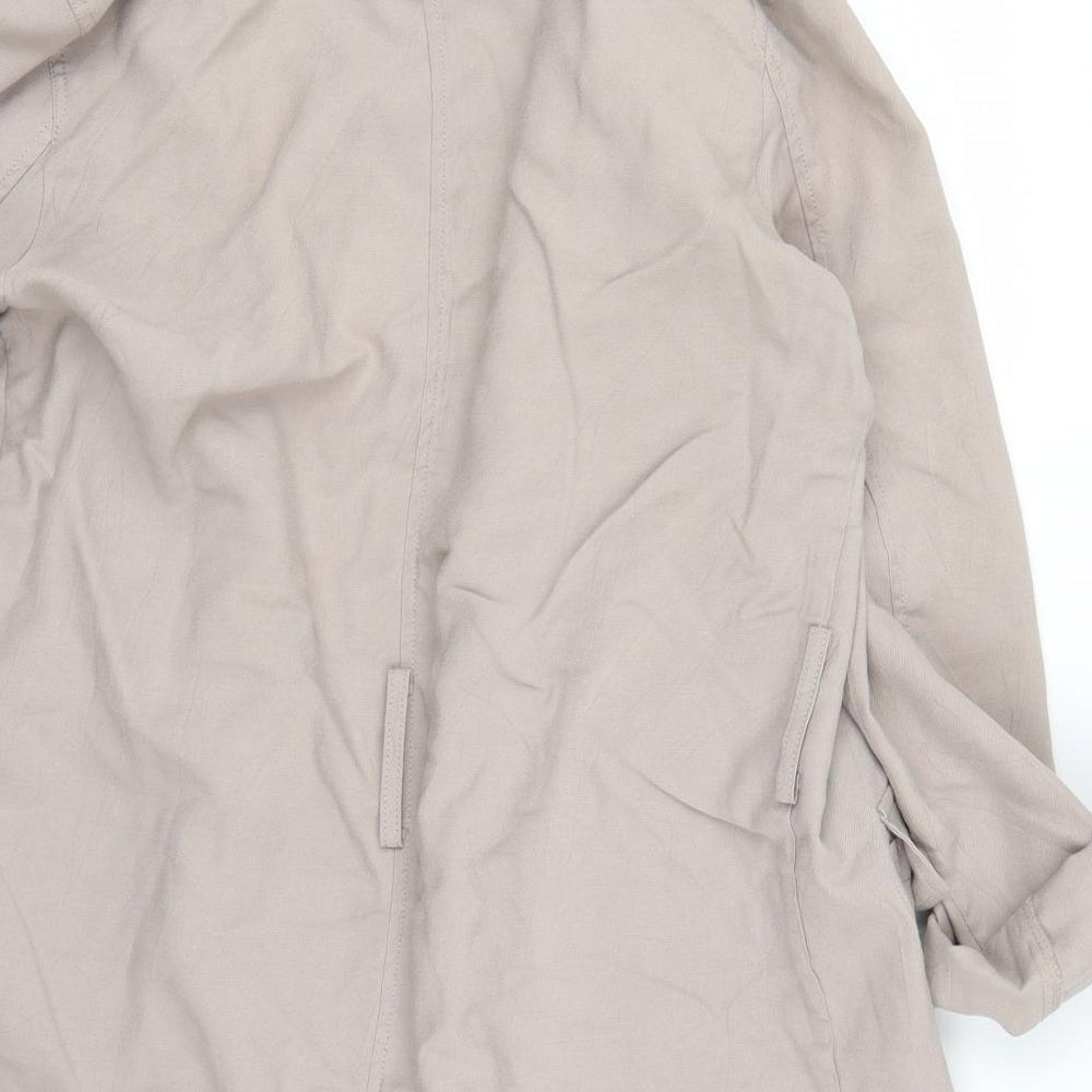 New Look Womens Beige Jacket Blazer Size 10