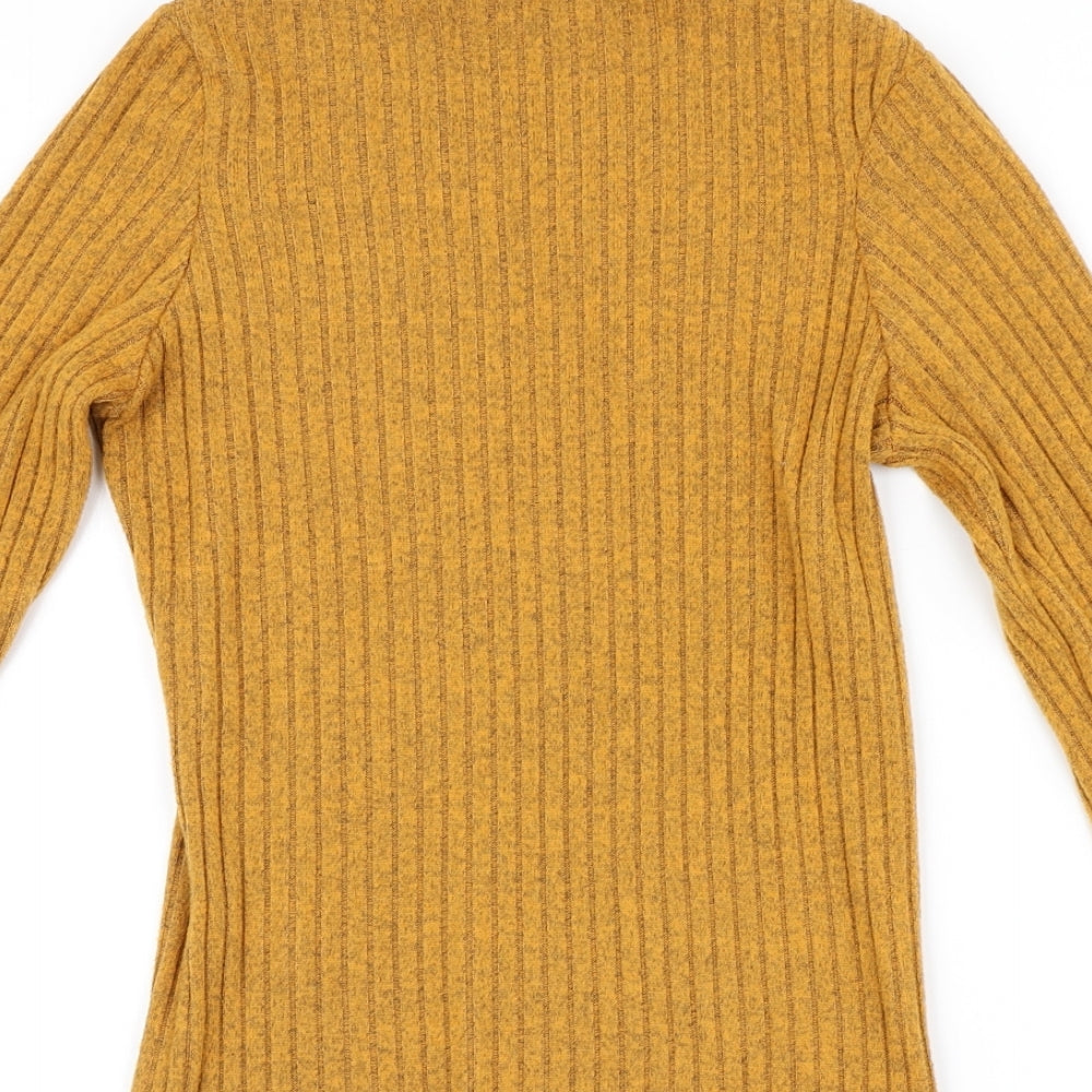 Primark Womens Yellow Pullover Jumper Size XS