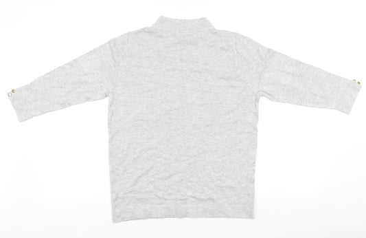 TU Womens Grey Pullover Jumper Size 8