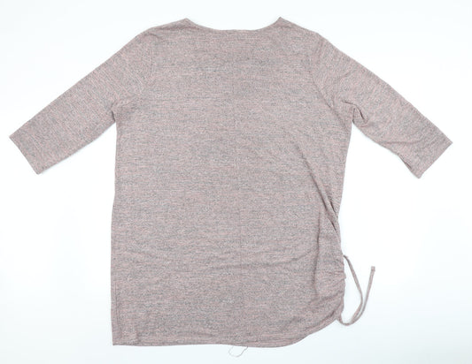 Womens UK Size XL Matalan Pink Pullover Jumper
