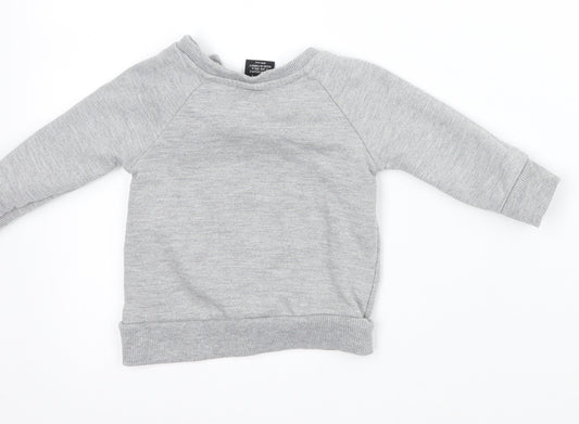 Primark Baby Grey Pullover Jumper Size 3-6 Months