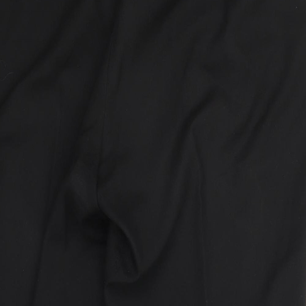 Womens UK Size 16 NEXT Regular Fit Black Trousers