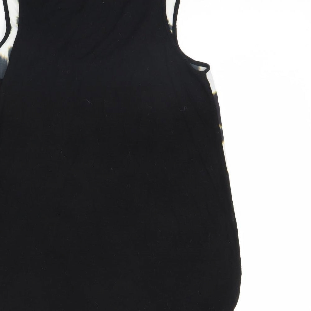 Womens UK Size 8 River Island White Basic Tank