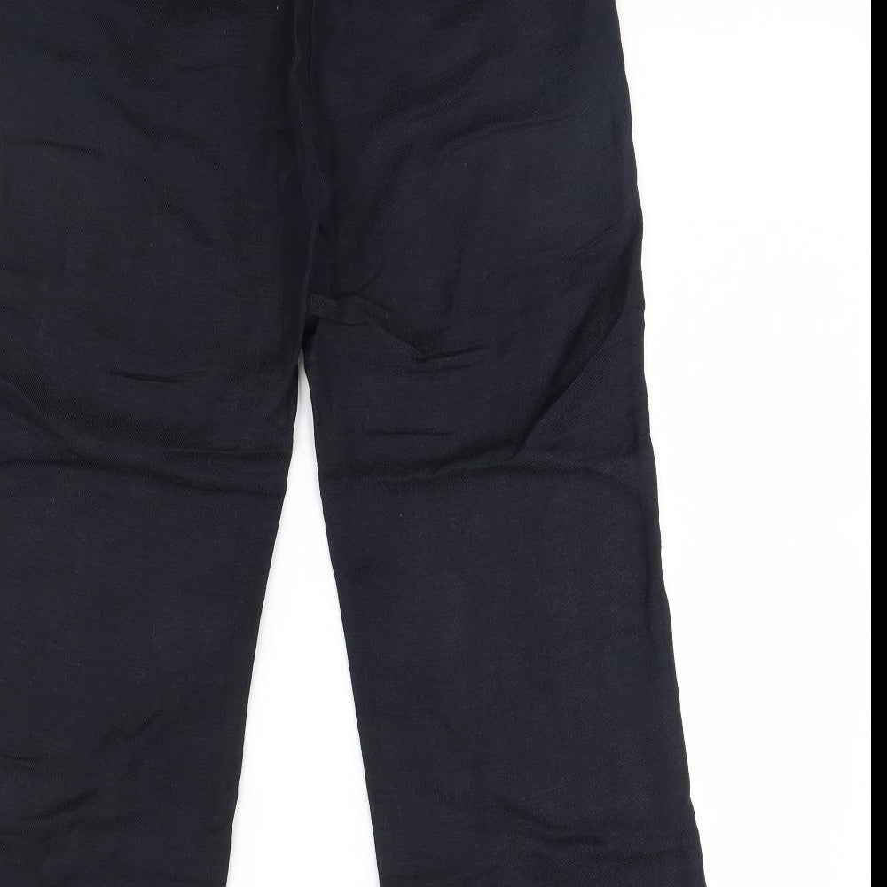 Womens UK Size 8 NEXT Regular Fit Blue Trousers