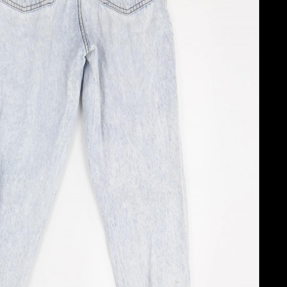 Denim & Co. Womens Blue Denim Skinny Jeans Size 8 L28 in