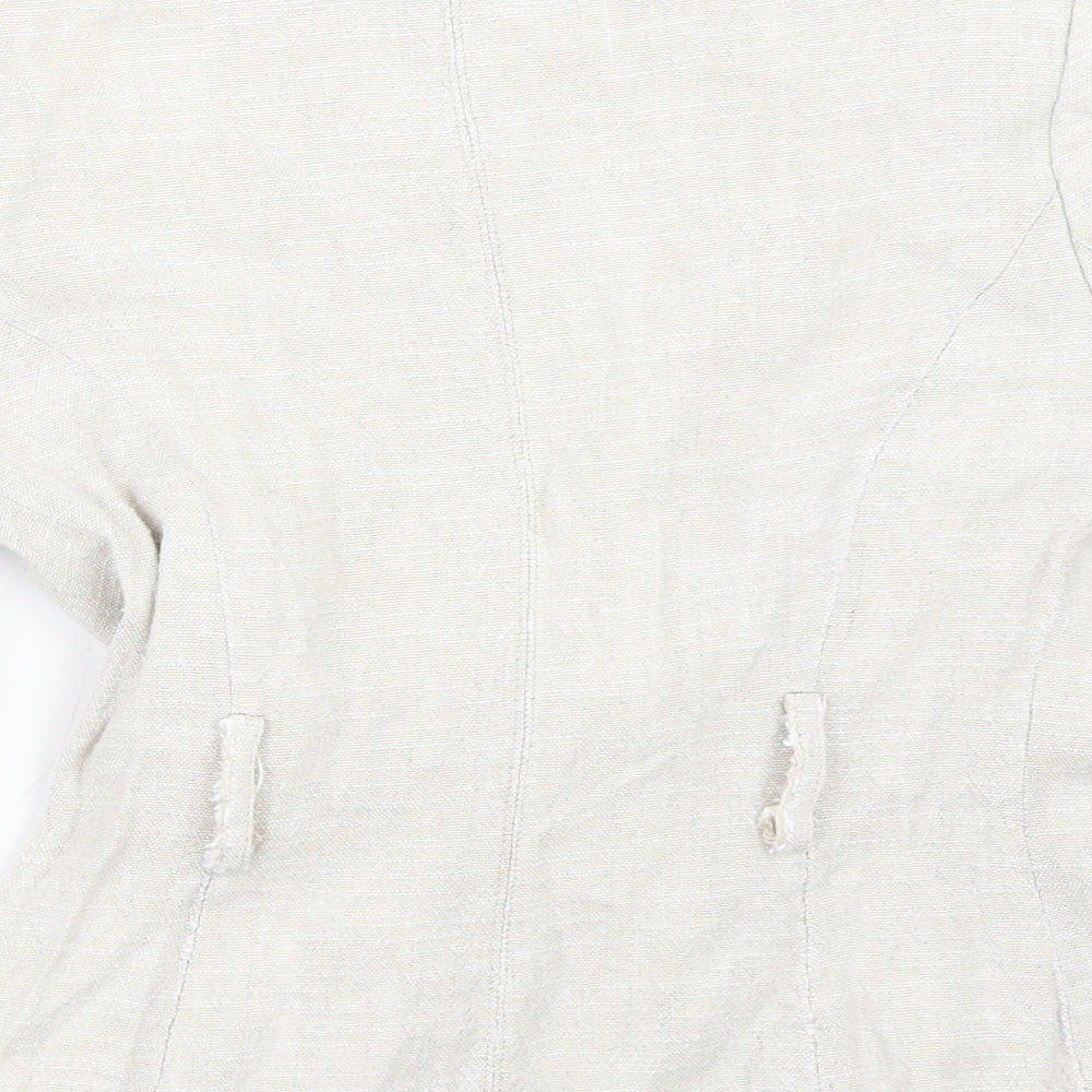 Principles Womens Beige Jacket Size 8