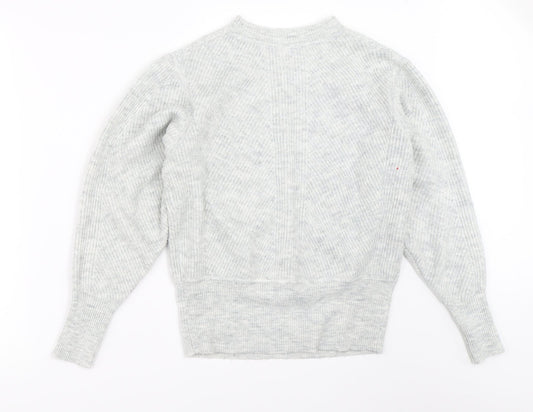 Womens UK Size 8 Very Grey Pullover Jumper