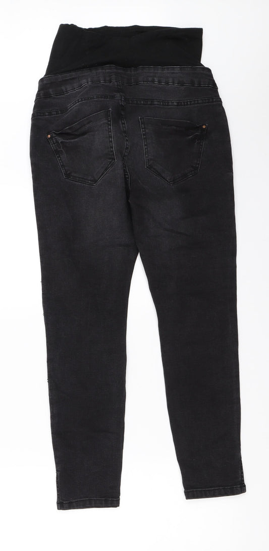 New Look Womens Black Denim Skinny Jeans Size 8 L24 in