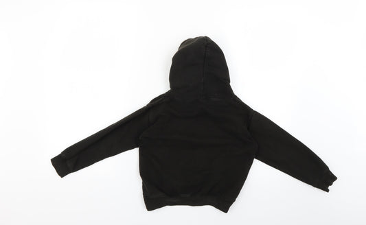 Preworn Boys Beige Geometric Pullover Hoodie Size 5-6 Years