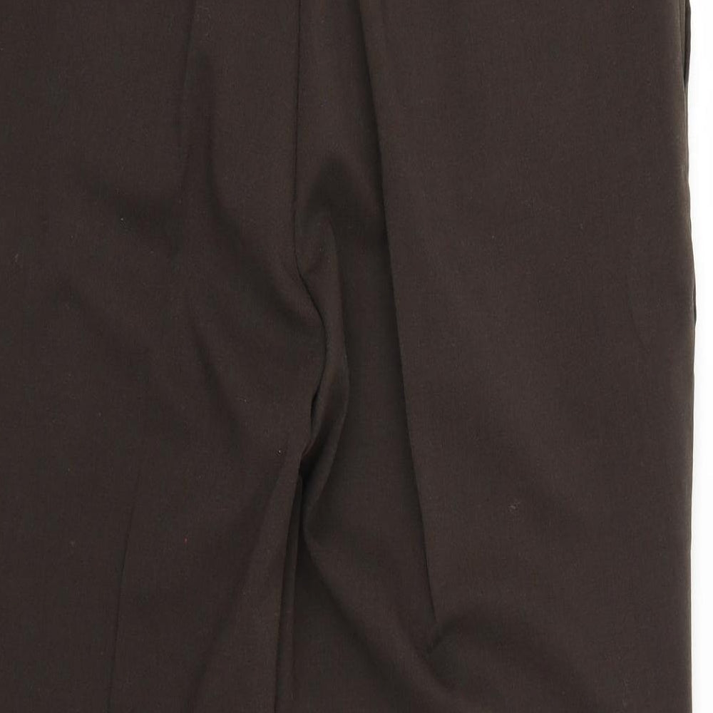 Preworn Mens Brown Trousers Size S L24 in