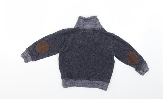 ptu Boys Blue Pullover Jumper Size 2-3 Years