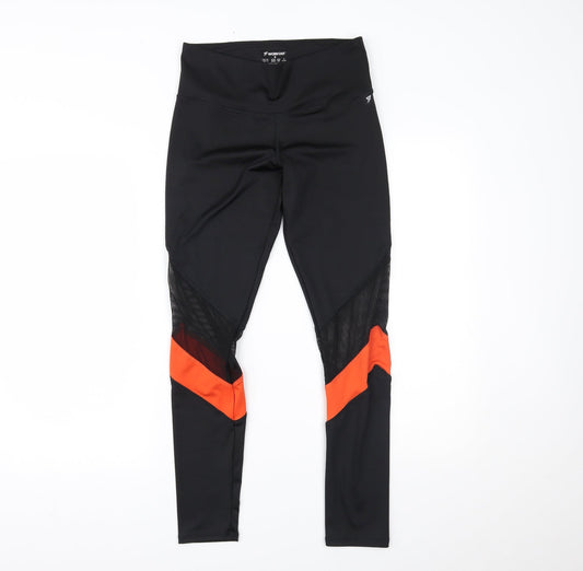 workout Womens Black Leggings Size S L25 in
