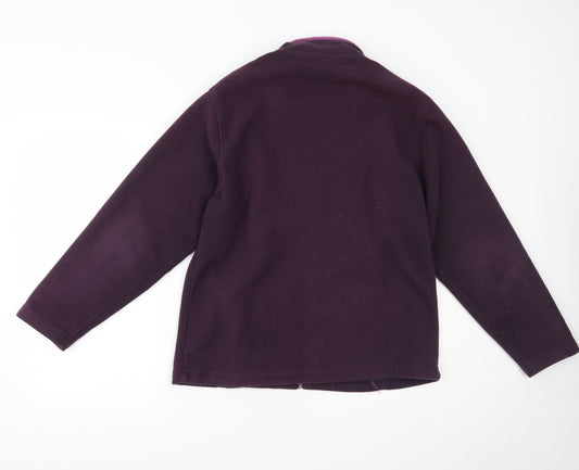 Womens UK Size XL Sarah Hamilton Purple Pullover Jumper