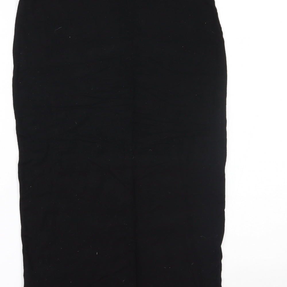 Miss Selfridge Womens Black   Straight & Pencil Skirt Size 10
