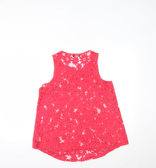 George Womens Pink Basic Tank Size 12