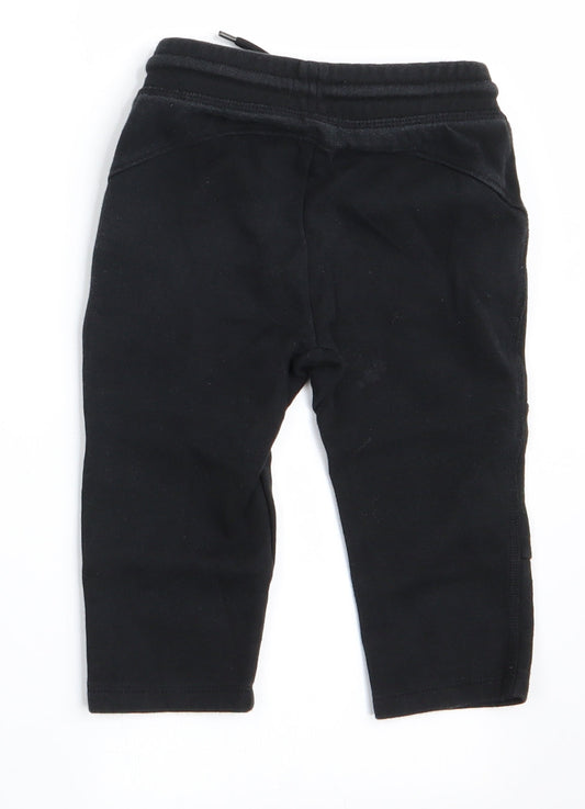 Gap Boys Black Jogger Trousers Size 18-24 Months
