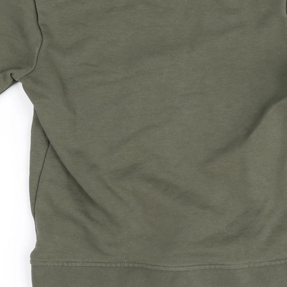 George Girls Green Pullover Jumper Size 6-7 Years