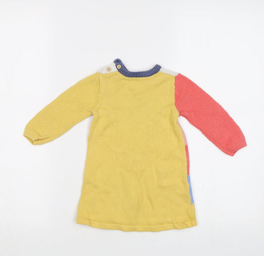 Nutmeg Baby Multicoloured Striped A-Line Size 9-12 Months