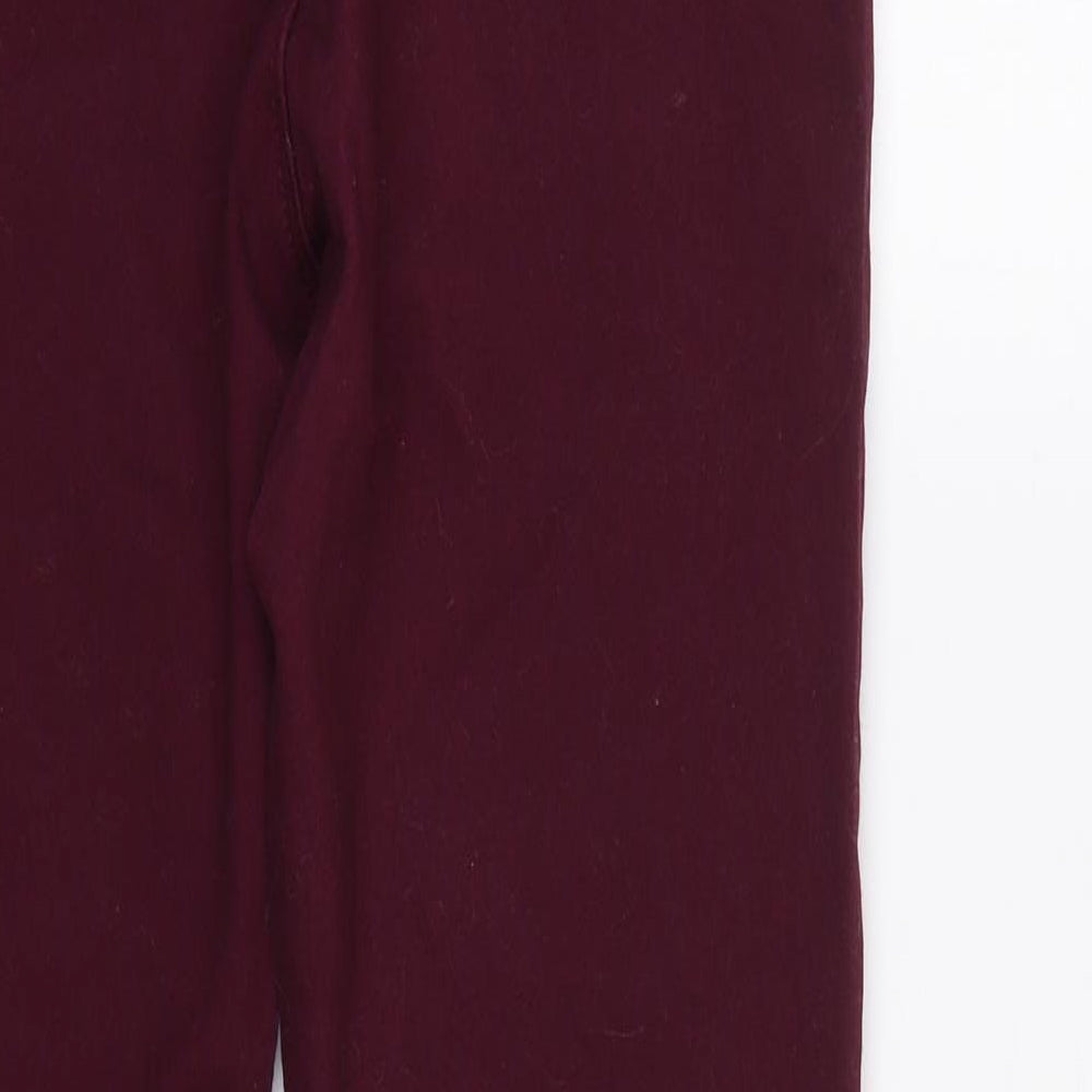Womens UK Size 10 Jeans Regular Fit Jegging Purple Jeans
