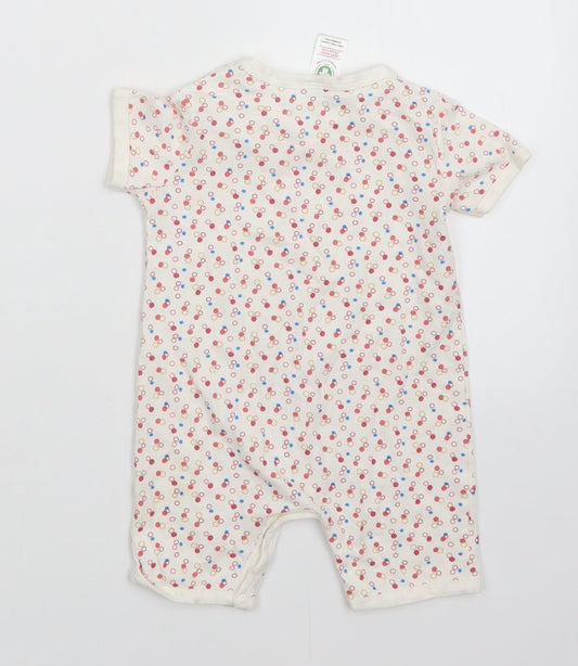 Lily & Dan Baby Multicoloured Polka Dot Romper One-Piece Size 3-6 Months