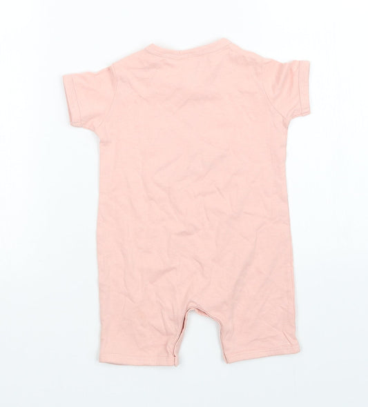 Lily & Dan Girls Pink Romper One-Piece Size 3-6 Months
