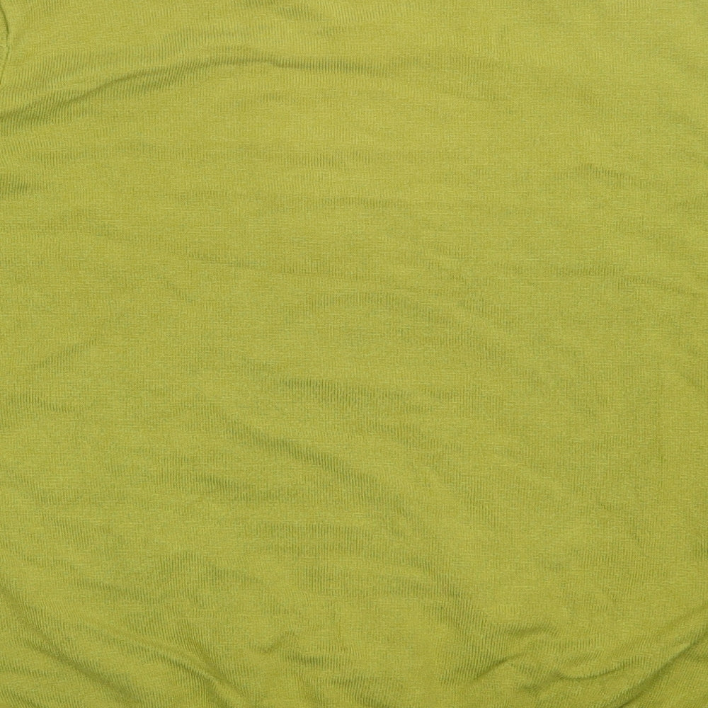 Womens UK Size XL BM Green Pullover Jumper